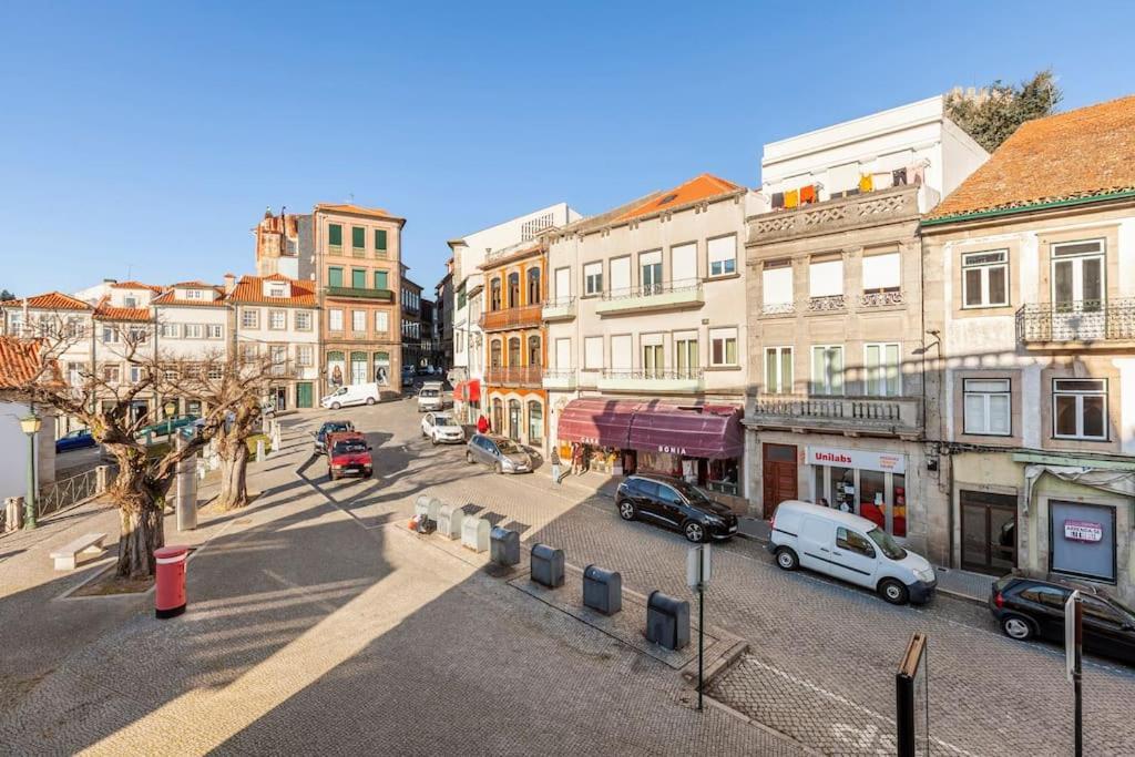 Charming 120M² In Historic Center Apartment Lamego Exterior foto